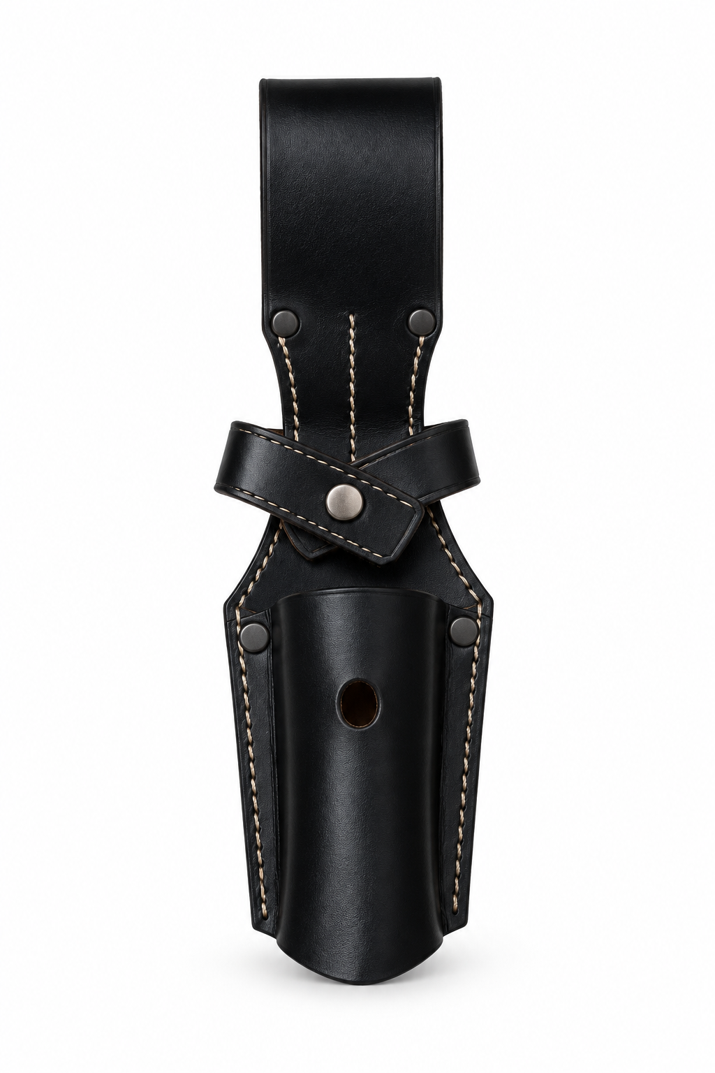 Tooled Heritage Leather Dagger Sheath
